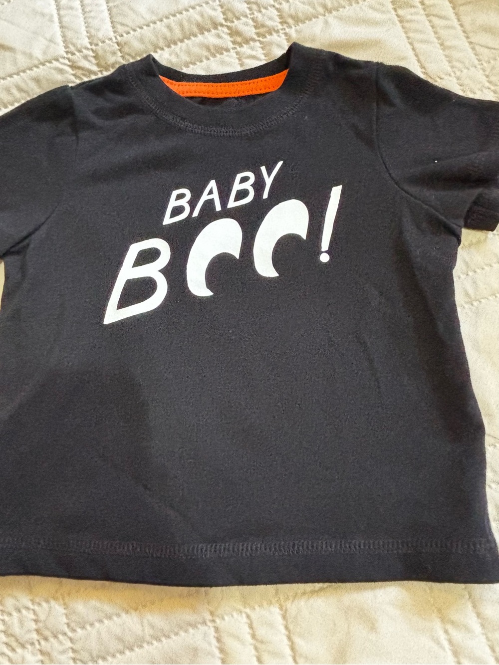Cat & Jack 6-9M "BABY BOO!" Graphic Tee